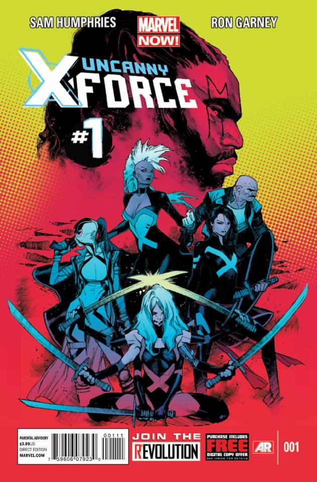 Uncanny X-Force #1 cover