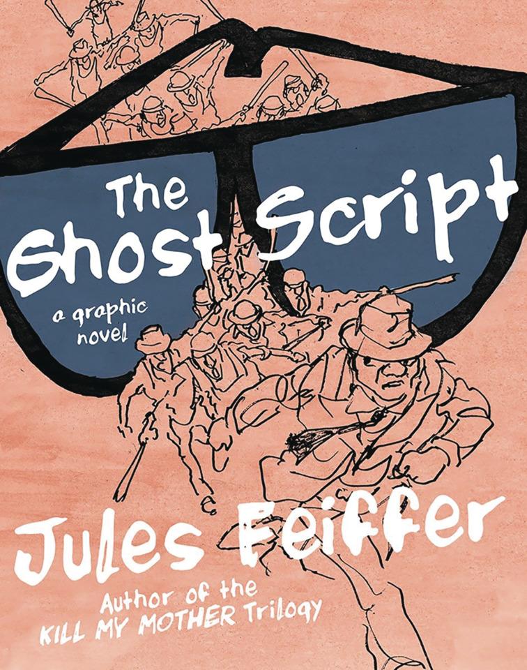 The Ghost Script: A Graphic Novel cover — © Liveright