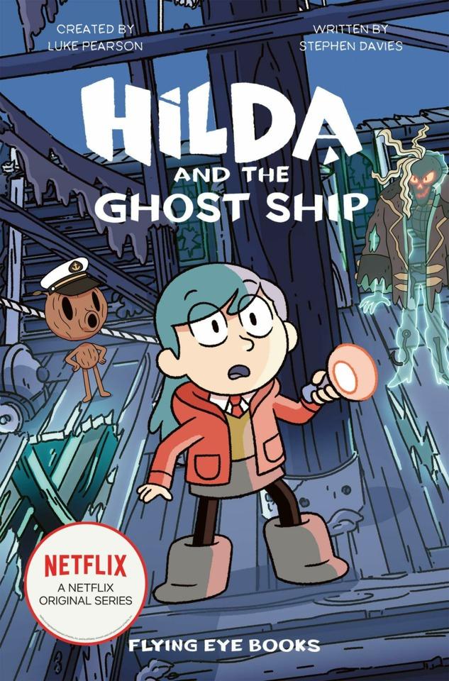 Hilda and the Ghost Ship cover — © Nobrow