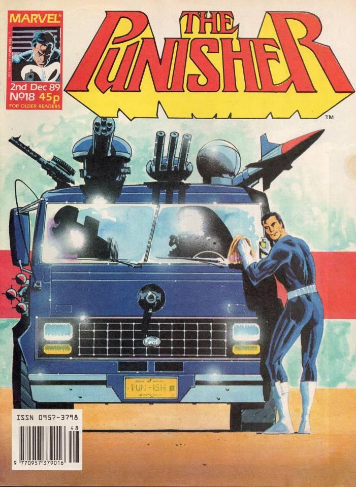 The Punisher #18 cover