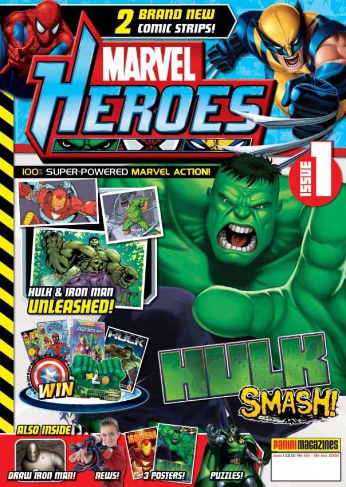 Marvel Heroes cover — © Marvel UK/Panini UK