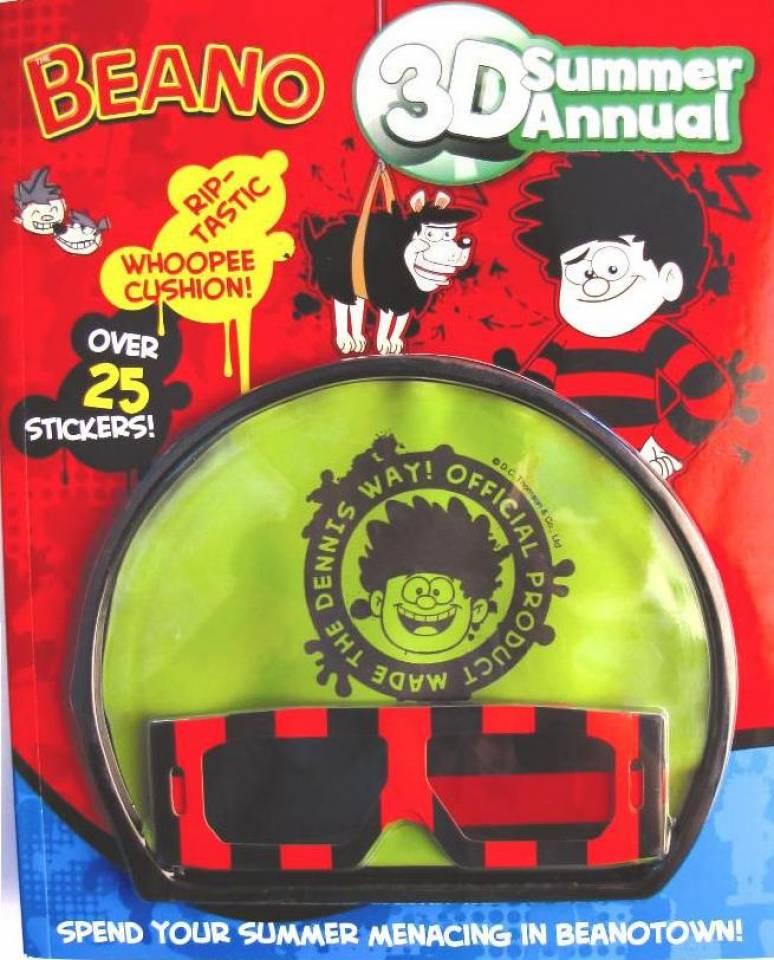 The Beano 3-D Summer Annual cover — © D.C. Thomson & Co.