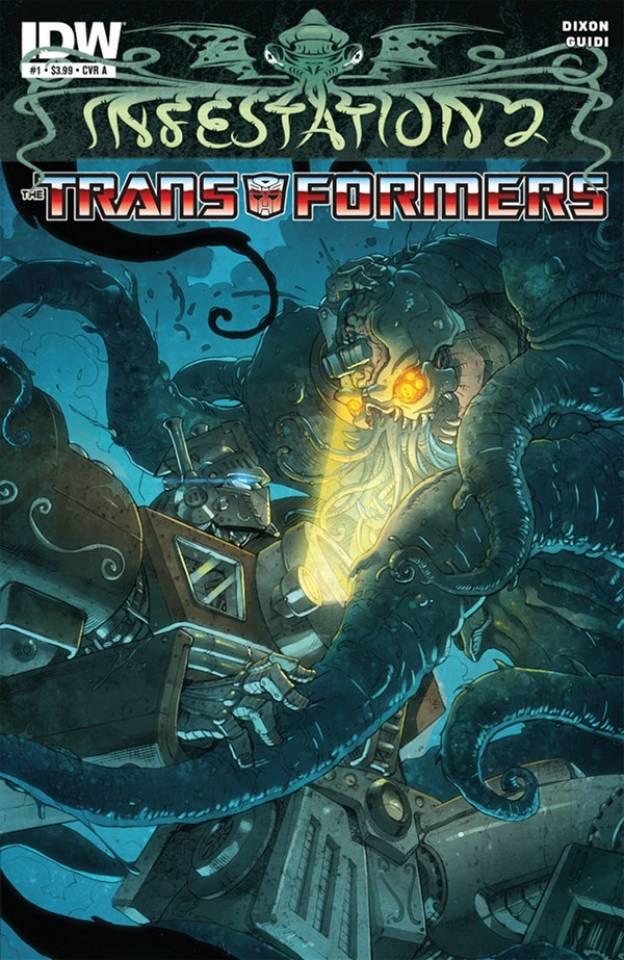 Infestation 2: Transformers cover — © IDW Publishing