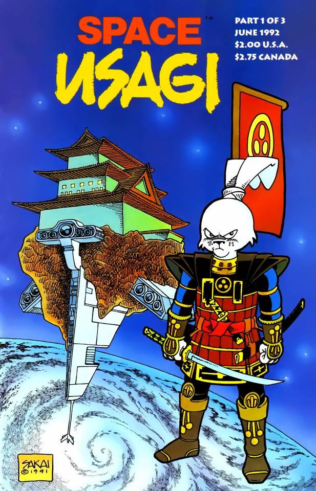Space Usagi #1 cover