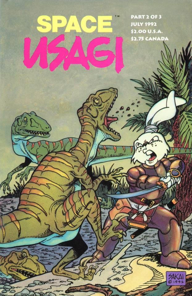 Space Usagi #2 cover