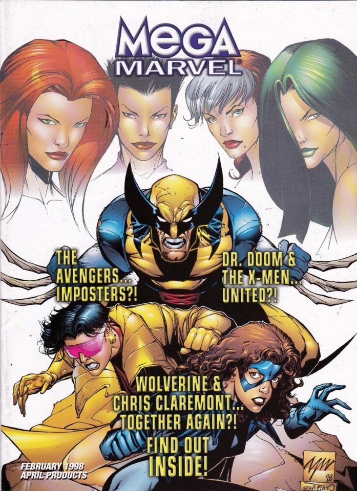Mega Marvel Catalog #538