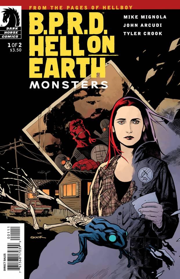 B.P.R.D.: Hell on Earth - Monsters cover — © Dark Horse Comics