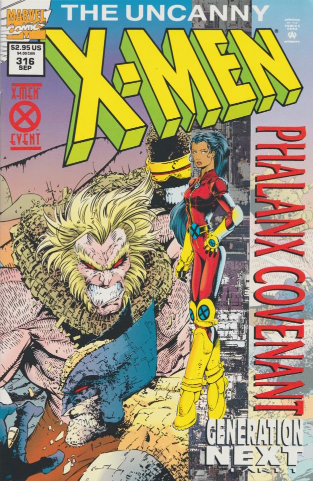 The Uncanny X-Men #316 cover