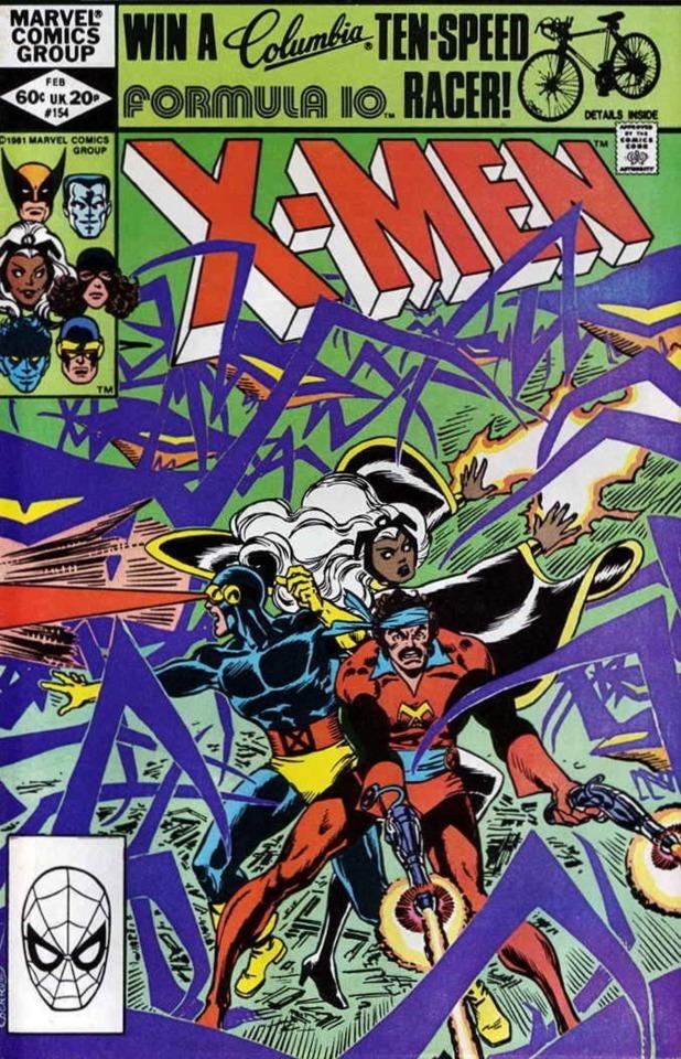 The Uncanny X-Men #154 cover