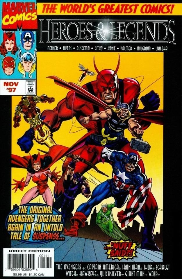 Marvel Heroes and Legends #1997