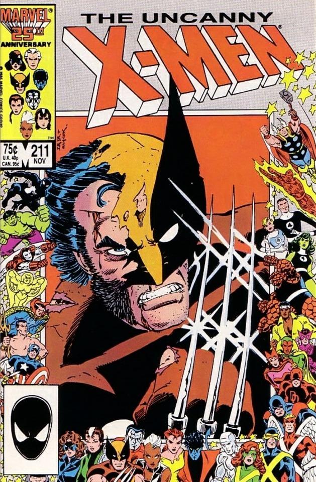 The Uncanny X-Men #211 cover