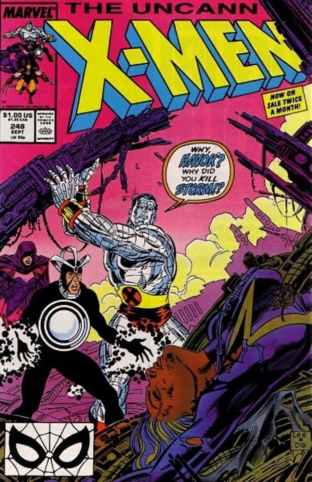 The Uncanny X-Men #248 cover