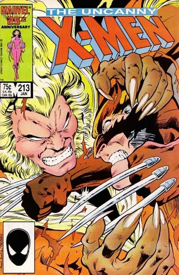 The Uncanny X-Men #213 cover