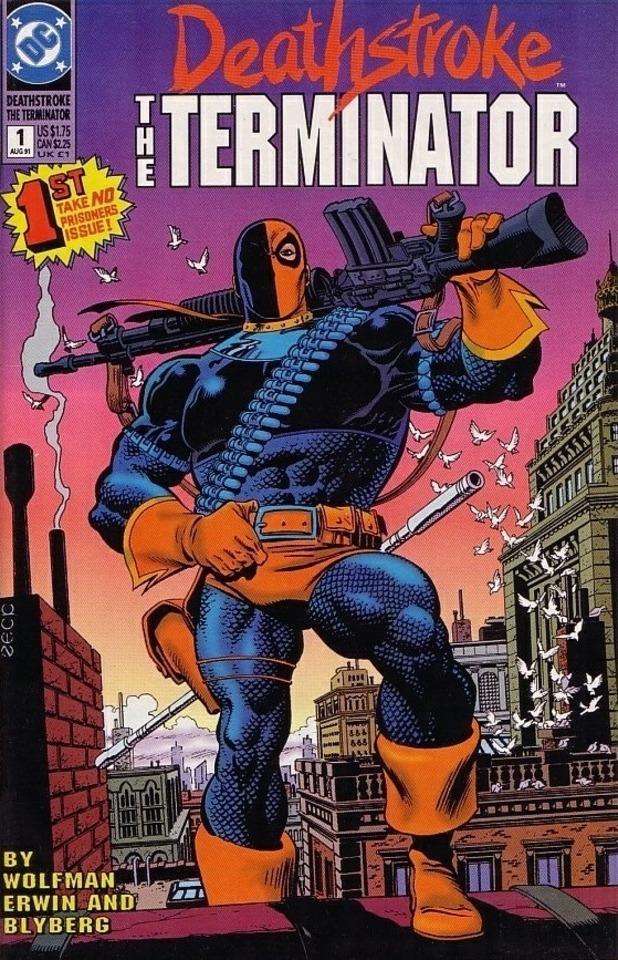 Deathstroke the Terminator cover — © DC Comics