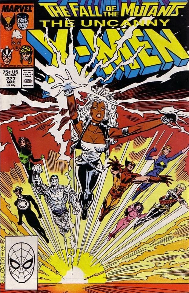 The Uncanny X-Men #227 cover