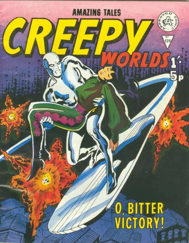 Creepy Worlds #120 cover