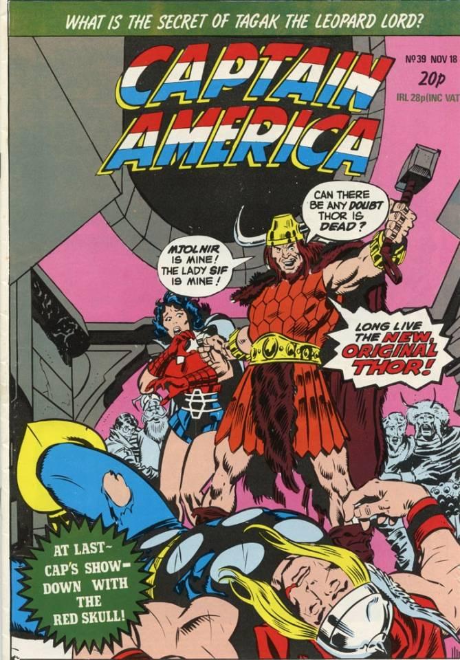 Captain America #39