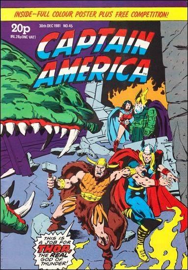 Captain America #45