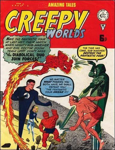 Creepy Worlds #130 cover