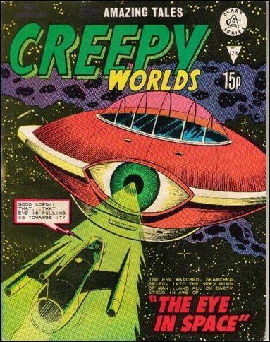 Creepy Worlds #174 cover