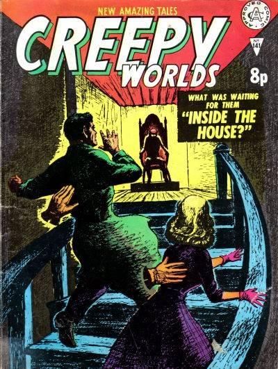Creepy Worlds #141 cover