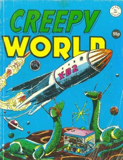 Creepy Worlds #245 cover