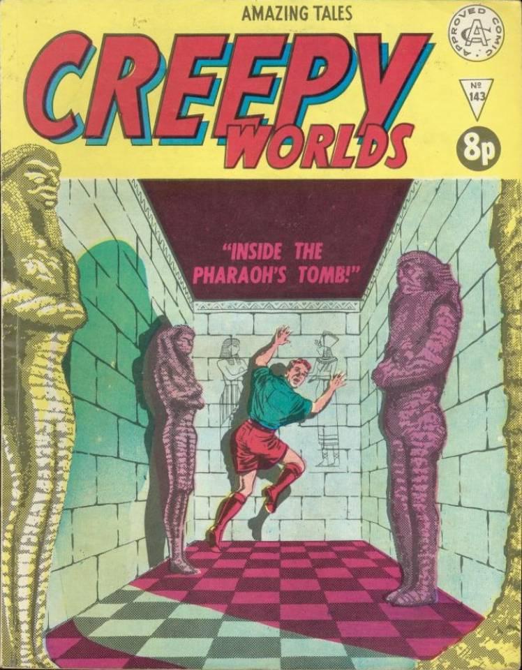 Creepy Worlds #143 cover