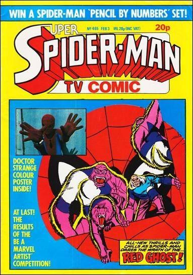 Super Spider-Man TV Comic #465