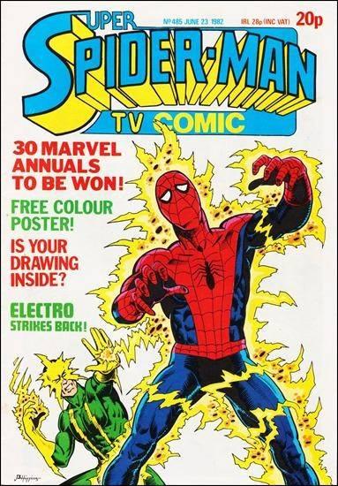 Super Spider-Man TV Comic #485