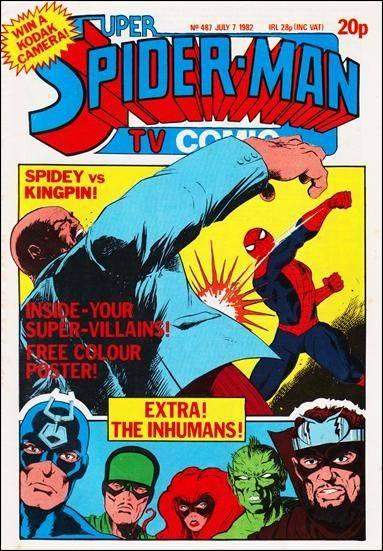 Super Spider-Man TV Comic #487