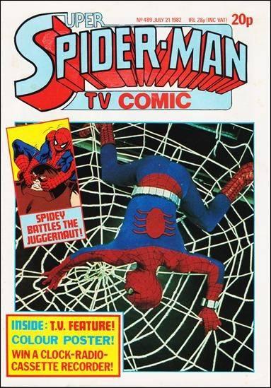 Super Spider-Man TV Comic #489