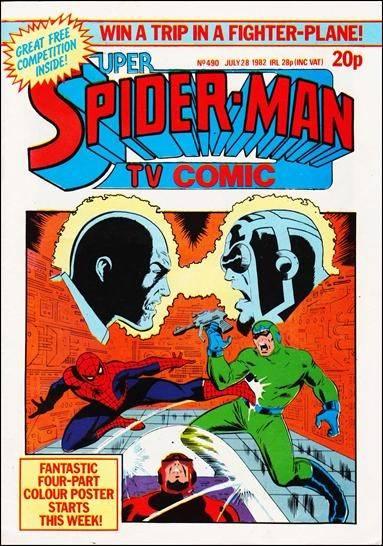 Super Spider-Man TV Comic #490