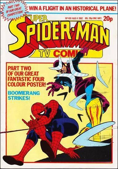 Super Spider-Man TV Comic #491