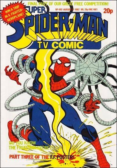 Super Spider-Man TV Comic #492