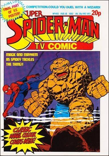 Super Spider-Man TV Comic #493