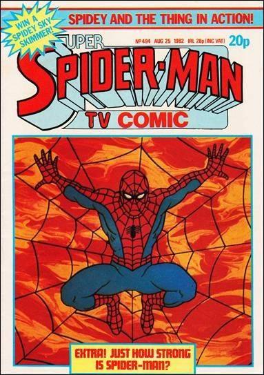 Super Spider-Man TV Comic #494