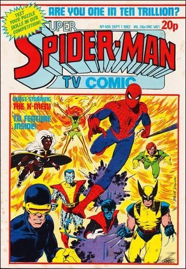Super Spider-Man TV Comic #495