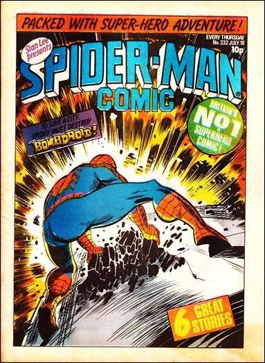Spider-Man Comic #332