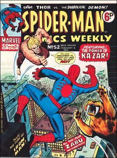 Spider-Man Comics Weekly #52