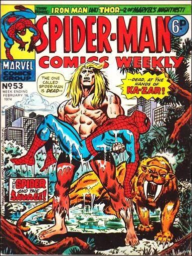 Spider-Man Comics Weekly #53