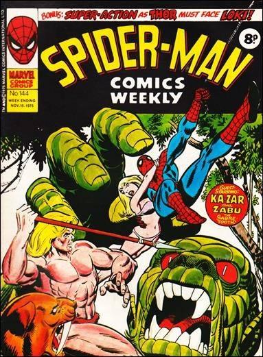Spider-Man Comics Weekly 144