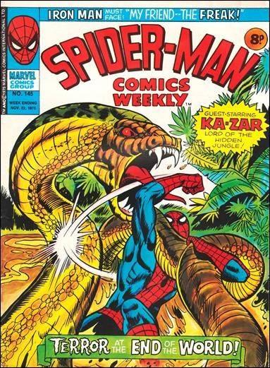 Spider-Man Comics Weekly 145