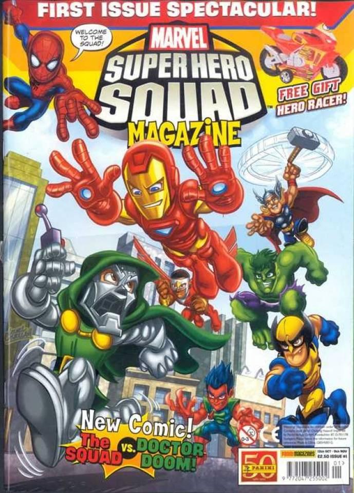 Marvel Super Hero Squad Magazine cover — © Marvel UK/Panini UK