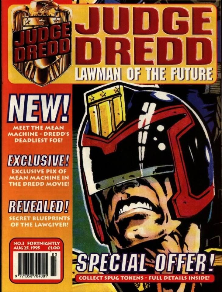 Judge Dredd: Lawman of the Future #3 cover