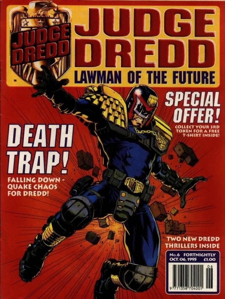 Judge Dredd: Lawman of the Future #6 cover