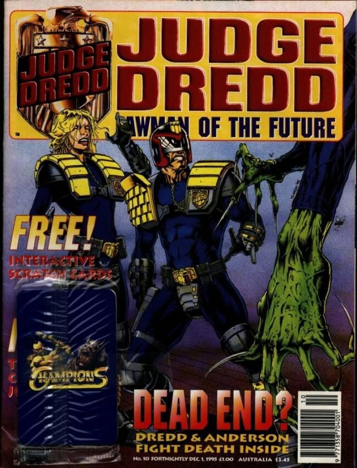 Judge Dredd: Lawman of the Future #10 cover
