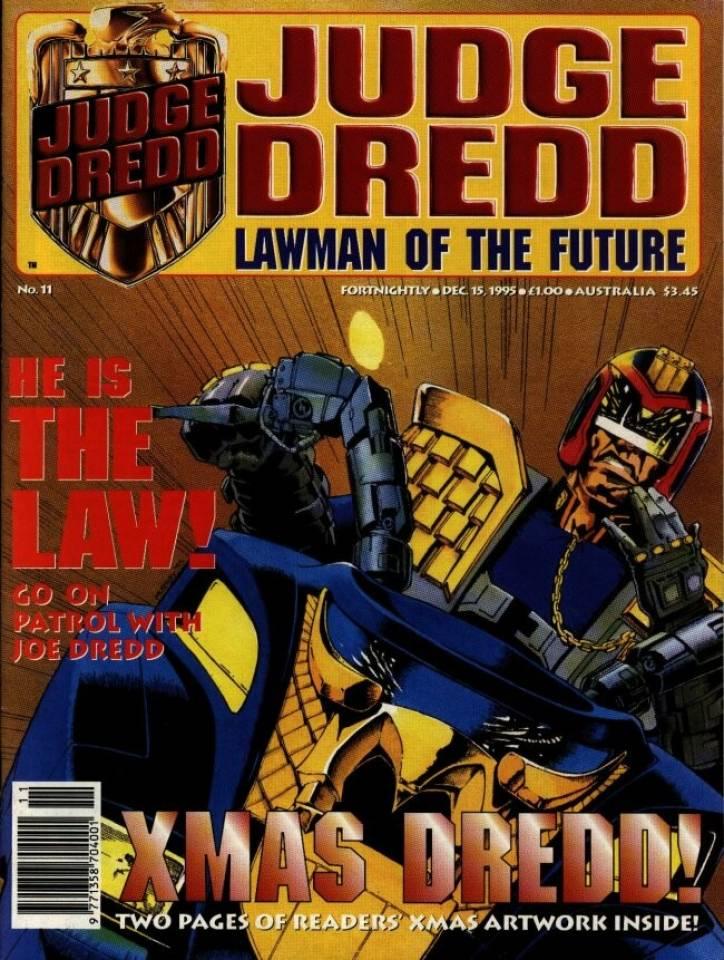 Judge Dredd: Lawman of the Future #11 cover