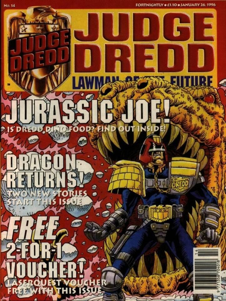 Judge Dredd: Lawman of the Future #14 cover