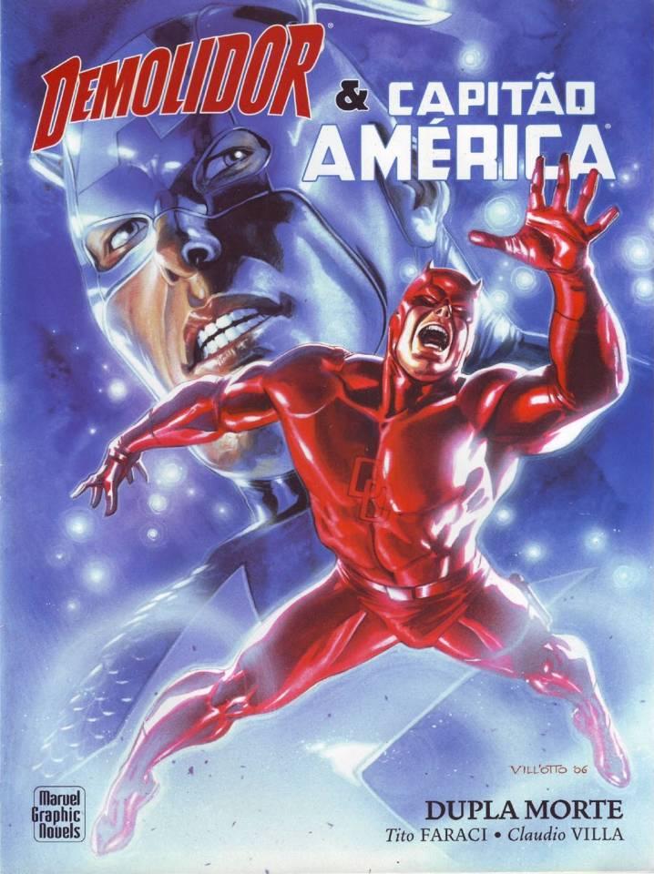 Demolidor e Capitão América - Dupla Morte