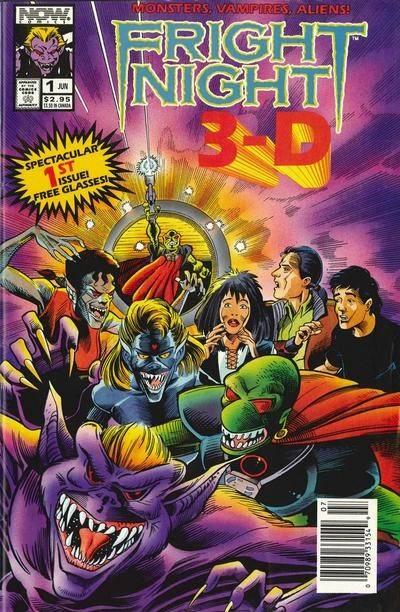 Fright Night 3-D cover — © Now Comics